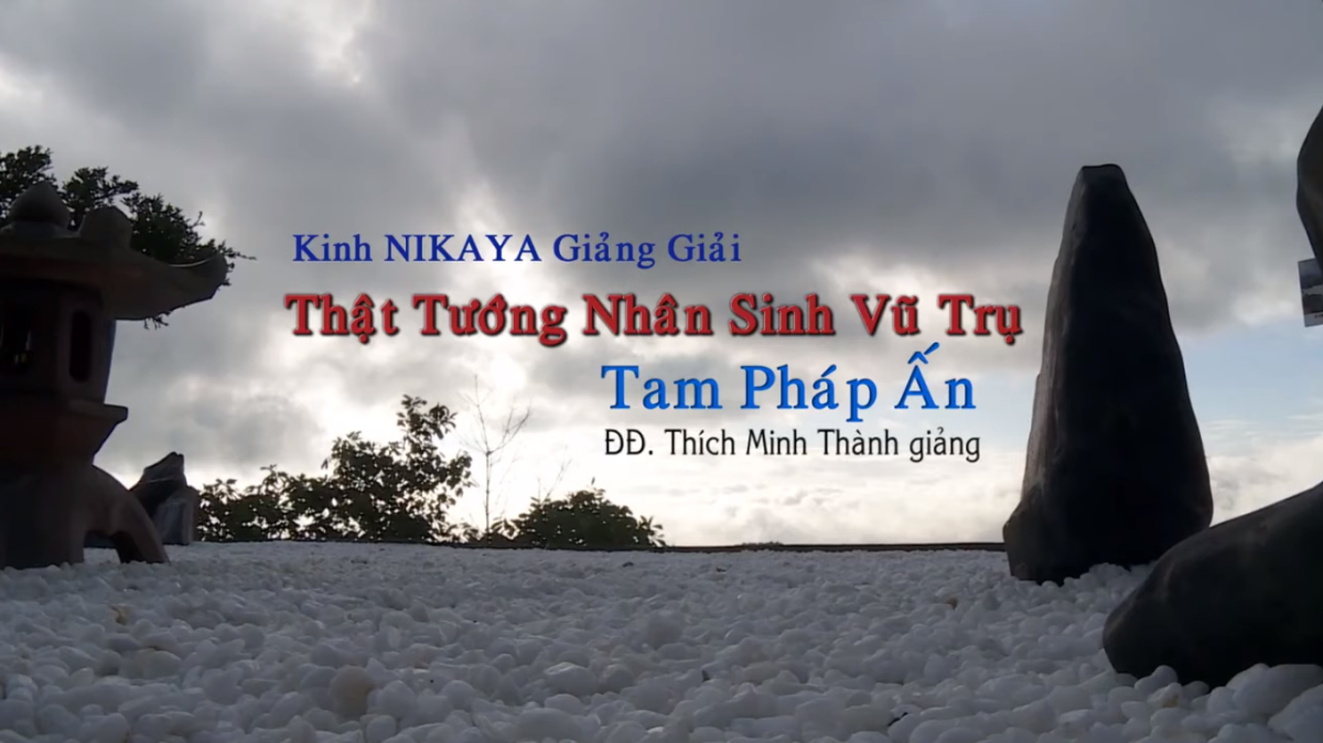 Kinh NIKAYA Giảng Giải - Thật Tướng Nhân Sinh Vũ Trụ - Tam Pháp Ấn - ĐĐ. Thích Minh Thành 